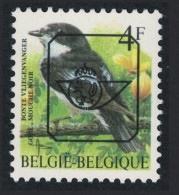 Belgium Pied Flycatcher Bird Buzin 'Gore-mouche Noir' 4f Precancel 1996 MNH SG#3306 MI#2702V Sc#1435 - Unused Stamps