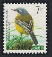 Belgium Yellow Wagtail Bird Buzin 'Bergeronnette Printaniere' 7f 1997 MNH SG#3309 MI#2777 Sc#1660 - Nuovi