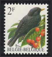 Belgium Blackbird Bird Buzin 'Merle Noir' 2f Normal Paper 1992 MNH SG#3075 MI#2510x Sc#1433 - Ungebraucht