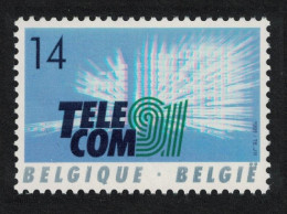 Belgium 'Telecom 91' International Telecommunications Exhibition Geneva 1991 MNH SG#3089 - Ongebruikt
