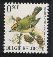 Belgium Goldcrest Bird 'Roitelet Huppe' 0.50Fr 1991 MNH SG#3073 MI#2476x Sc#1216 - Nuovi