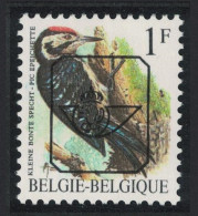 Belgium Lesser Spotted Woodpecker Bird 1Fr Precancel 1990 MNH SG#2845 MI#2401x V Sc#1217 - Ungebraucht