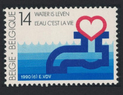 Belgium National Water Supply 1990 MNH SG#3019 - Ongebruikt