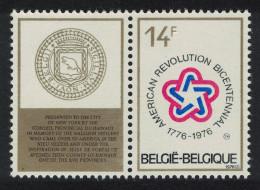 Belgium American Revolution 1976 MNH SG#2419 - Nuovi