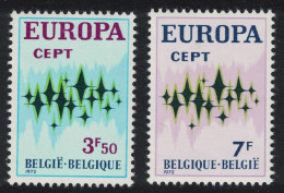 Belgium Europa 2v 1972 MNH SG#2271-2272 - Unused Stamps