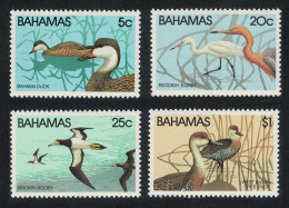 Bahamas Pintail Egret Booby Whistling Duck Birds 4v 1981 MNH SG#589-592 - Bahama's (1973-...)