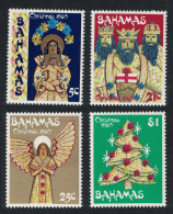 Bahamas Christmas Straw-work 4v 1980 MNH SG#573-576 - Bahamas (1973-...)