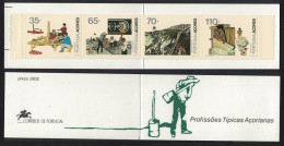 Azores Traditional Occupations Booklet 1991 MNH SG#509=16 MI#MH11 - Açores