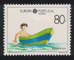 Azores Europa Children's Games And Toys 1989 MNH SG#496 - Açores