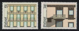 Azores Windows And Balconies 2v 1987 MNH SG#478-479 - Açores