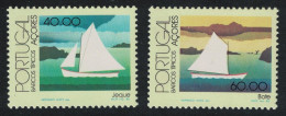 Azores Traditional Boats 2v 1985 MNH SG#466-467 - Açores