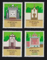Azores Regional Architecture Drinking Fountains 4v 1986 MNH SG#470-473 - Azores