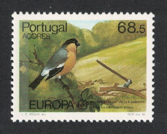 Azores Bullfinch Bird Nature Conservation Europa 1986 MNH SG#468 - Açores