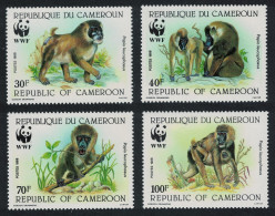Cameroun WWF Drill Monkey Primate 4v 1988 MNH SG#1115-1118 MI#1155-1158 Sc#843-846 - Cameroon (1960-...)
