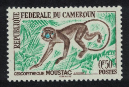 Cameroun Moustached Monkey 0.50f 1962 MNH SG#309 - Cameroon (1960-...)
