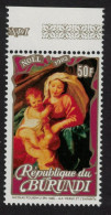 Burundi 'Virgin And Child' By Nicolas Poussin 1983 MNH SG#1419 - Ungebraucht