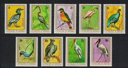 Burundi Hornbill Anhinga Flamingo Eagle Stork Birds 9v 1979 MNH SG#1318-1326 MI#1488=505- - Neufs
