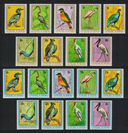 Burundi Hornbill Anhinga Flamingo Eagle Stork Birds 18v COMPLETE 1979 MNH SG#1318-1335 MI#1488=1513 - Unused Stamps