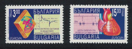 Bulgaria Europa Discoveries 2v 1994 MNH SG#3973-3974 - Unused Stamps