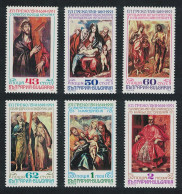 Bulgaria Christ 450th Birth Anniversary Of El Greco Painter 6v 1991 MNH SG#3799-3804 - Nuevos