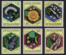 Bulgaria Flowers 6v 1987 MNH SG#3448-3453 - Ungebraucht