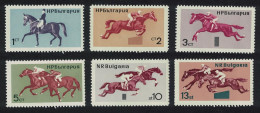 Bulgaria Horses Horsemanship Racing 6v 1965 MNH SG#1559-1564 MI#1571-1576 - Ungebraucht