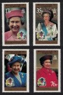 BAT 70th Birthday Of Queen Elizabeth II 4v 1996 MNH SG#270-273 - Ungebraucht