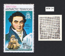 BAT 1½ P - James Weddell And 'Jane' Explorer 1978 MNH SG#66 - Unused Stamps