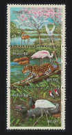 Brazil Birds Flamingos Malto Grosso Flood Plain 3v 1984 MNH SG#2083-2085 MI#2041-2043 - Neufs