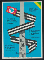 Brazil Sao Paulo Revolutionary Government MS 1982 MNH SG#MS1962 - Unused Stamps