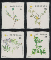 Botswana Flowering Plants 4v 1988 MNH SG#665-668 - Botswana (1966-...)