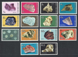 Botswana Minerals 14v 1974 MNH SG#322-335 - Botswana (1966-...)