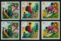 Bhutan Scouts 6v 1971 MNH MI#480-485 - Bhoutan