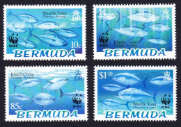 Bermuda WWF Atlantic Bluefin Tuna 4v 2004 MNH SG#938-941 MI#877-880 Sc#884-887 - Bermuda
