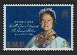 Bermuda 80th Birthday Of The Queen Mother 1980 MNH SG#425 - Bermudes