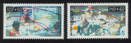 Berlin Basketball Water Polo Sport Promotion Fund 2v 1990 MNH SG#B842-B843 - Unused Stamps