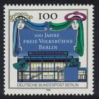 Berlin National Free Theatre Berlin 1990 MNH SG#B840 - Ongebruikt