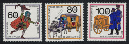 Berlin Postal Deliveries 3v 1989 MNH SG#B831-B833 - Neufs