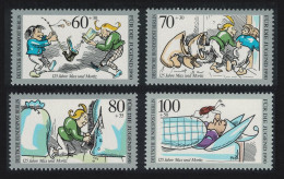 Berlin Max And Moritz Characters 4v 1990 MNH SG#B844-B847 - Unused Stamps