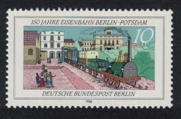 Berlin 150th Anniversary Of Berlin-Potsdam Railway 1988 MNH SG#B810 - Ongebruikt