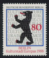 Berlin European City Of Culture 1988 MNH SG#B798 - Unused Stamps