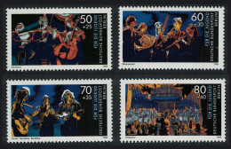 Berlin Youth Welfare Music 4v 1988 MNH SG#B804-B807 - Unused Stamps