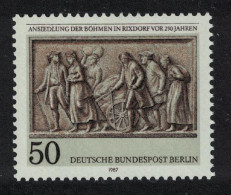 Berlin 250th Anniversary Of Bohemian Settlement Rixdorf 1987 MNH SG#B769 - Unused Stamps