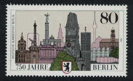 Berlin 750th Anniversary Of Berlin 1987 MNH SG#B760 - Neufs