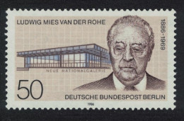 Berlin Ludwig Mies Van Der Rohe Architect 1986 MNH SG#B713 - Unused Stamps