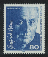 Berlin Birth Centenary Of Gottfried Benn Poet 1986 MNH SG#B722 - Unused Stamps