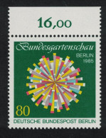 Berlin Federal Horticultural Show Berlin Top Margin 1985 MNH SG#B696 - Neufs