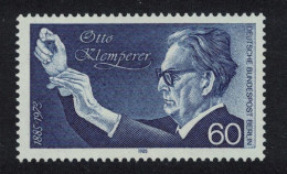 Berlin Music Otto Klemperer Orchestral Conductor 1985 MNH SG#B702 - Ongebruikt