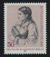 Berlin Birth Bettina Von Arnim Writer 1985 MNH SG#B692 - Ongebruikt