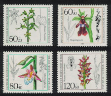 Berlin Orchids 4v 1984 MNH SG#B686-B689 MI#727-727 - Neufs